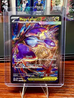 Pokemon Mega Latias EX 181/132 — Mega Evolution Full Art Holo SIR - Image 1