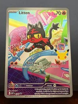 Litten 044 MEP Promo NM Pokemon - Image 1