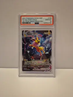 Pokemon Jolteon VMAX Premium Coll. Full Alt Art Promo SWSH184 PSA 10 Gem Mint - Image 1