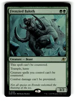 Frenzied Baloth Edge of Eternities 183 NM FOIL - Image 1