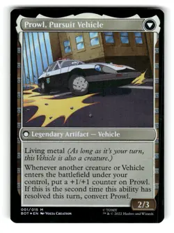 Prowl, Stoic Strategist Universes Beyond: Transformers 1 MP FOIL - Image 2