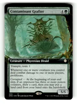 Contaminant Grafter (Extended Art) Commander: Phyrexia: All Will Be One 55 Near - Image 1