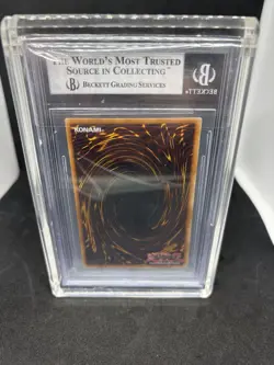 BGS 9 MINT Red-Eyes Black Metal Dragon FMR-001 Secret Rare Promo *9136 Yugioh - Image 2