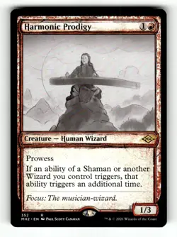 Harmonic Prodigy (Showcase) Modern Horizons 2 352 Near Mint - Image 1