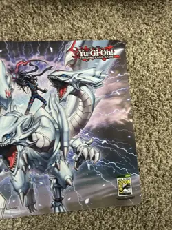 SDCC 2024 Exclusive Konami Yu-Gi-Oh Yugi Kaiba Dragon Master Magia Playmat - Image 3