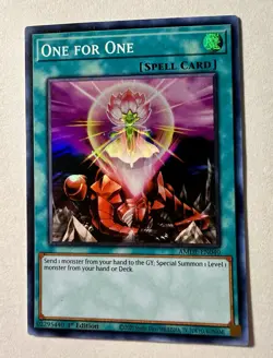 One for One AMDE-EN040 Super Rare 1st Edition Yugioh - Image 1
