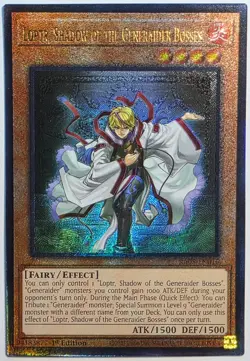 Yugioh Loptr, Shadow of the Generaider Bosses RA05-EN016 Ultimate Rare 1st Ed - Image 1
