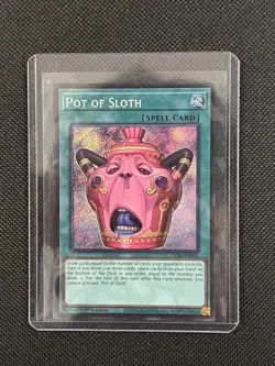 YuGiOh! - Pot of Sloth - CORI-EN061 Chaos Origins - 1st Edition - NM - Image 1