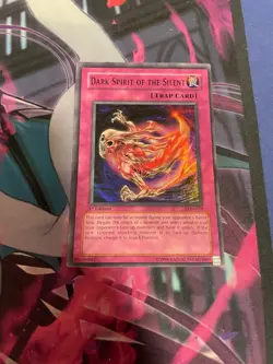 YUGIOH - DARK SPIRIT OF THE SILENT - SUPER RARE - LON - NM - 1ST ED - Image 1