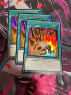 YUGIOH - CARD OF SAFE RETURN X3 - ULTRA RARE - MP25 - 1ST ED - NM - Image 1