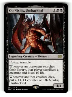 Ob Nixilis, Unshackled Double Masters 2022 84 Near Mint - Image 1