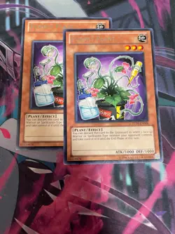 YUGIOH - PUPPET PLANT X2 - RARE - TU05 - LP - Image 1