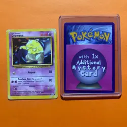Drowzee 49/102 Pokemon Base Set 049/102 HP 1995 Vintage Card Rare - Image 1