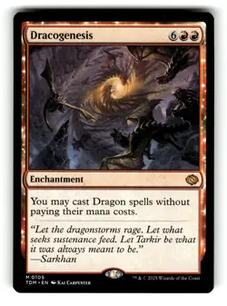 Dracogenesis Tarkir: Dragonstorm 105 Near Mint - Image 1