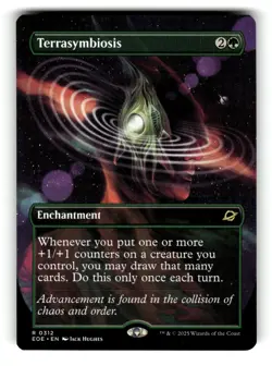Terrasymbiosis (Borderless) Edge of Eternities 312 Near Mint - Image 1