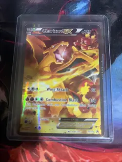Pokemon TCG Charizard EX XY121 Black Star Promo 2016 Black - Image 1