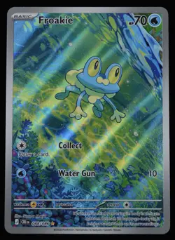 Pokemon Froakie 088/086 Me04: Chaos Rising Illustration Rare Holo- NM - Image 1