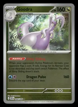 Goodra 068/086 Chaos Rising Reverse Holo NM/M Pokemon - Image 1