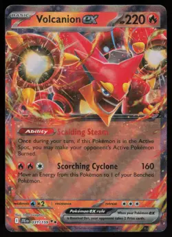 VOLCANION EX 031/159 DOUBLE RARE JOURNEY TOGETHER POKEMON NM/M - Image 1