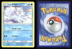 Alolan Vulpix 27/147 Burning Shadows NM/M Pokemon - Image 3