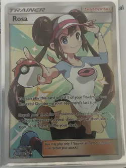 Pokemon TCG Cosmic Eclipse Trainer Rosa 236/236 Sun And Moon 2019 - Image 1