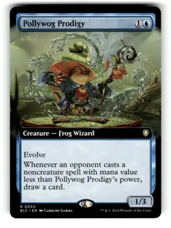 Pollywog Prodigy (Extended Art) Commander: Bloomburrow 50 Near Mint - Image 1