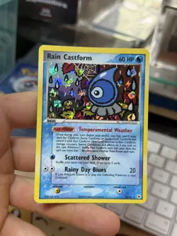 #2 Rain Castform 23/101 Hidden Legends 2004 Reverse Holo Rare Pokemon Card - Image 3