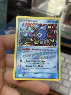 #2 Rain Castform 23/101 Hidden Legends 2004 Reverse Holo Rare Pokemon Card - Image 4