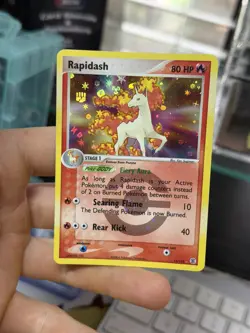 Rapidash 13/112 EX FireRed LeafGreen FRLG 2004 Reverse Holo Rare Pokemon Card - Image 3