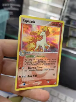 Rapidash 13/112 EX FireRed LeafGreen FRLG 2004 Reverse Holo Rare Pokemon Card - Image 5