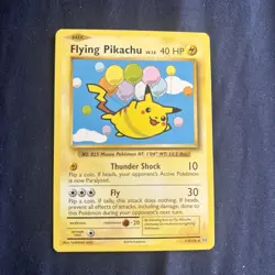 Flying Pikachu 110/108 Pokemon Card – Rare – Collector’s Item - Image 1