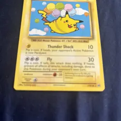 Flying Pikachu 110/108 Pokemon Card – Rare – Collector’s Item - Image 2
