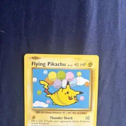 Flying Pikachu 110/108 Pokemon Card – Rare – Collector’s Item - Image 3