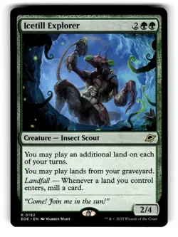 Icetill Explorer Edge of Eternities 192 Near Mint - Image 1