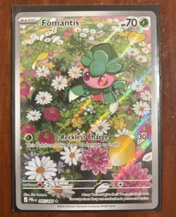 Pokemon Pitch Black Fomantis 085/084 Ir - Image 1