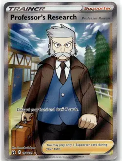 Professor's Research 150/159 Ultra Rare Crown Zenith Pokemon NM/M - Image 1