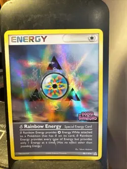 Reverse Holo Delta Rainbow Energy #98 Holon Phantoms Pokemon Card LP/NM - Image 1