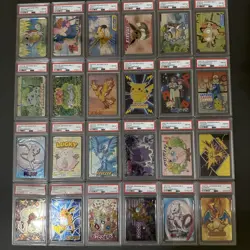 Sequential Grade 1999 Pokemon Meiji Embossed Promo Master Set - Image 1