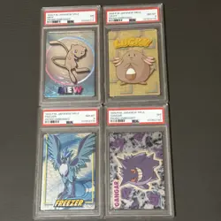 Sequential Grade 1999 Pokemon Meiji Embossed Promo Master Set - Image 5