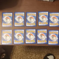 Pokemon TCG Toxel 078 Cosmic Holo Promo Lot of 10 English - Image 2
