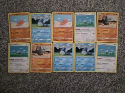 Pokemon TCG Assorted English Asako Ito 19 Card Lot NM/LP (Knit Pokemon) - Image 1