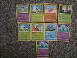 Pokemon TCG Assorted English Asako Ito 19 Card Lot NM/LP (Knit Pokemon) - Image 2
