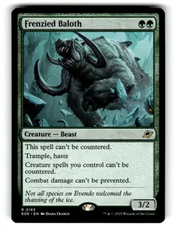 Frenzied Baloth Edge of Eternities 183 Near Mint - Image 1