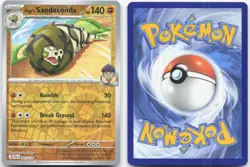 HOP'S SANDACONDA 087/159 Journey Together Pokemon Reverse Holo Uncommon NM - Image 3