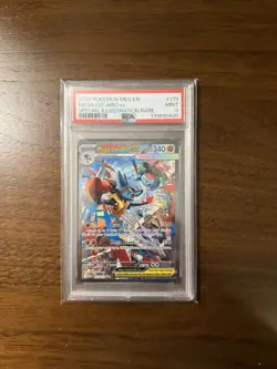2025 Pokemon Mega Evolution Mega Lucario Special Illustration Rare 179/132 PSA 9 - Image 1
