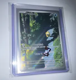 Pokemon TCG Psyduck 175/165 SV Scarlet & Violet 151 Illustration Rare Holo - Image 1