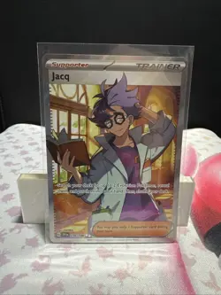 Jacq 236/198 Ultra Rare Scarlet & Violet Pokemon Near Mint - Image 1