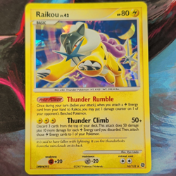 The Pokemon Company Raikou 016/132 Cracked Ice Holo Eng 80HP - Image 1