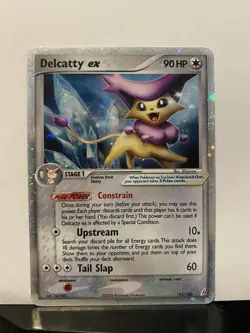 Pokemon Delcatty Ex 91/100 Ex Crystal Guardians LP/MP - Image 1
