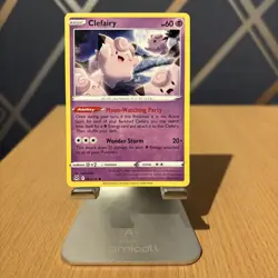 062/196 Clefairy : Common Card : Pokemon Trading Card Game : SWSH-11 Lost Origin - Image 1
